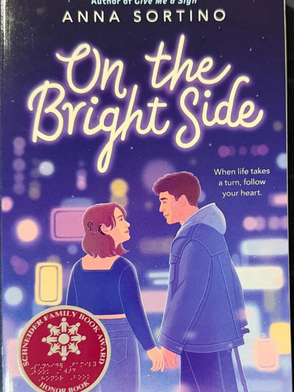 On the Bright Side by Anna Sortino – Brand New Paperback